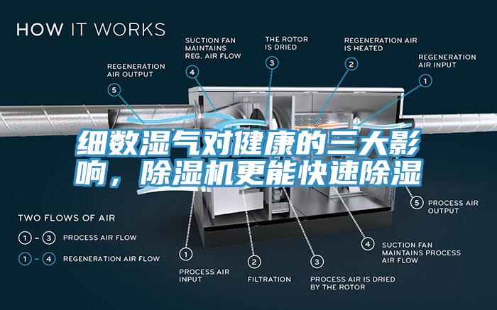 細數(shù)濕氣對健康的三大影響，除濕機更能快速除濕