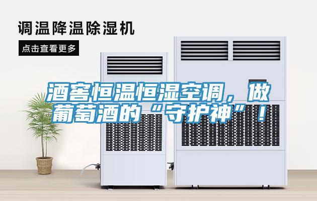 酒窖恒溫恒濕空調(diào)，做葡萄酒的“守護(hù)神”！