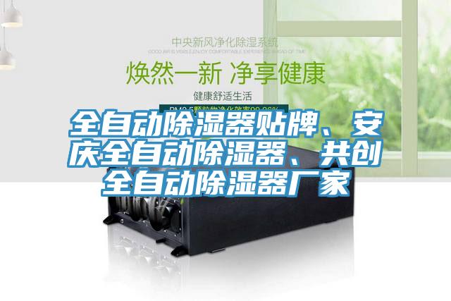全自動除濕器貼牌、安慶全自動除濕器、共創(chuàng)全自動除濕器廠家
