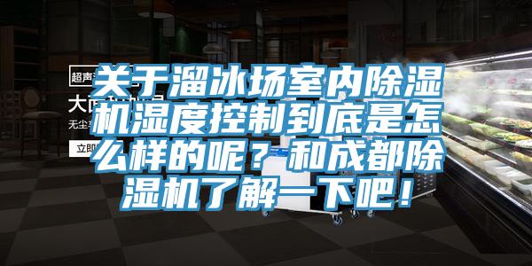 關(guān)于溜冰場(chǎng)室內(nèi)除濕機(jī)濕度控制到底是怎么樣的呢？和成都除濕機(jī)了解一下吧！