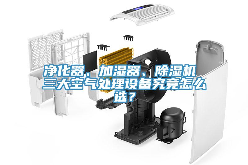 凈化器、加濕器、除濕機 三大空氣處理設(shè)備究竟怎么選？