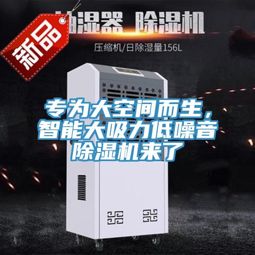 專為大空間而生，智能大吸力低噪音除濕機(jī)來了