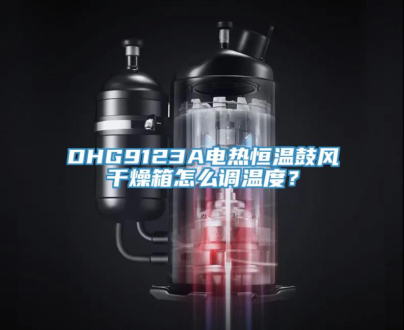 DHG9123A電熱恒溫鼓風(fēng)干燥箱怎么調(diào)溫度？