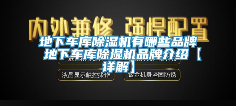 地下車庫除濕機(jī)有哪些品牌 地下車庫除濕機(jī)品牌介紹【詳解】