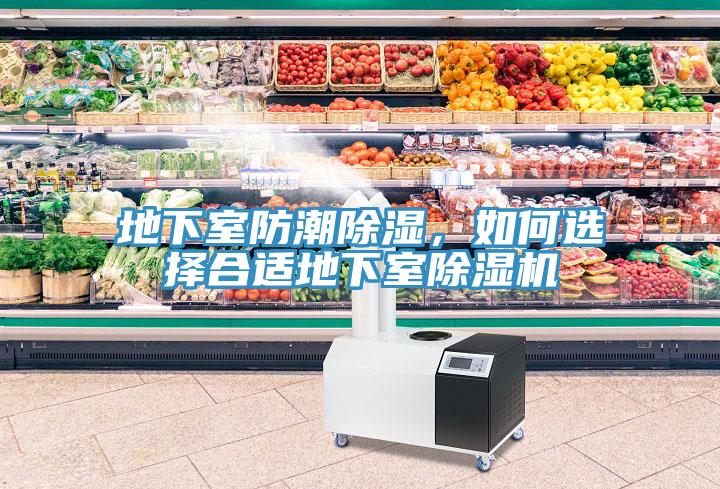 地下室防潮除濕，如何選擇合適地下室除濕機(jī)