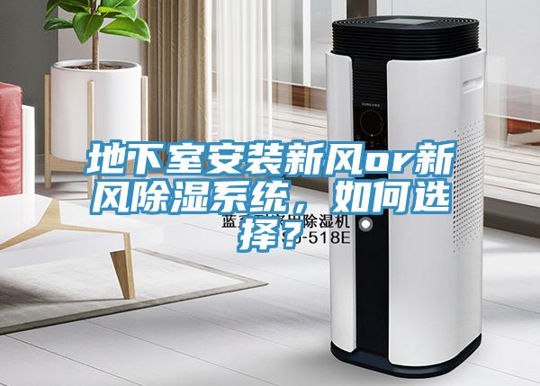 地下室安裝新風(fēng)or新風(fēng)除濕系統(tǒng)，如何選擇？