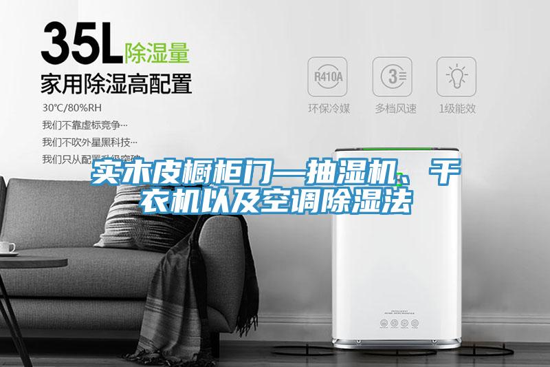 實木皮櫥柜門—抽濕機、干衣機以及空調(diào)除濕法