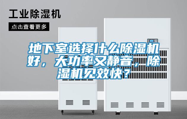 地下室選擇什么除濕機(jī)好，大功率又靜音，除濕機(jī)見(jiàn)效快？