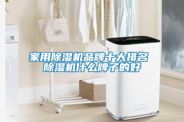 家用除濕機(jī)品牌十大排名 除濕機(jī)什么牌子的好