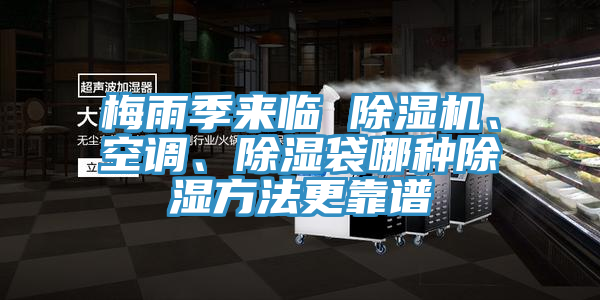 梅雨季來臨 除濕機(jī)、空調(diào)、除濕袋哪種除濕方法更靠譜