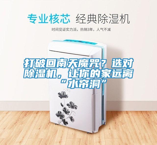 打破回南天魔咒？選對除濕機，讓你的家遠(yuǎn)離“水簾洞”