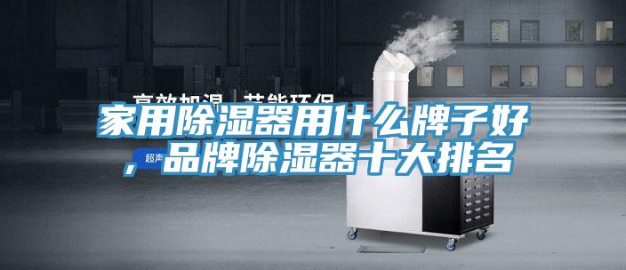 家用除濕器用什么牌子好，品牌除濕器十大排名