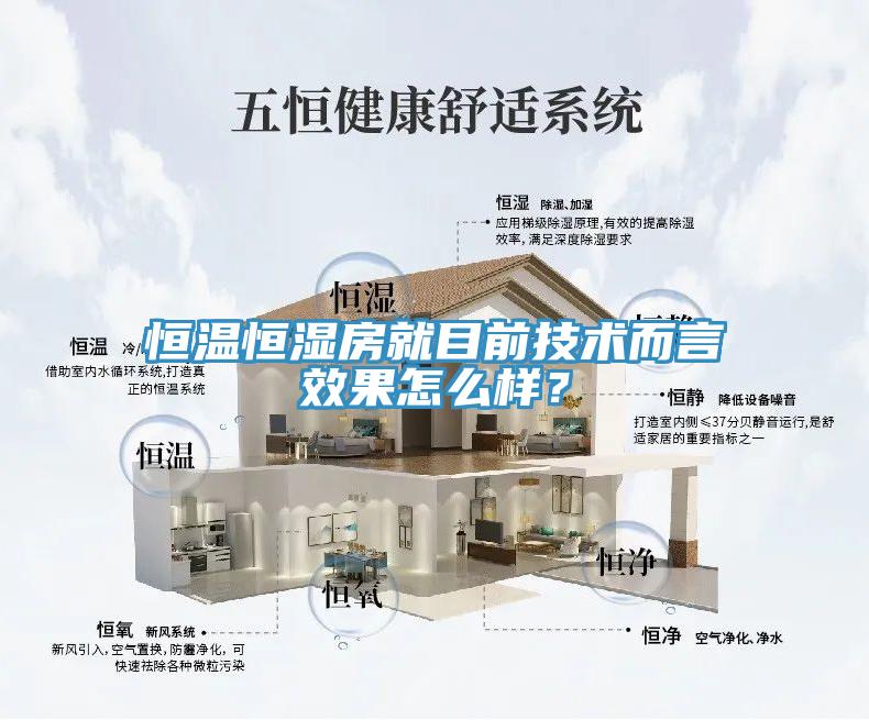 恒溫恒濕房就目前技術(shù)而言效果怎么樣？