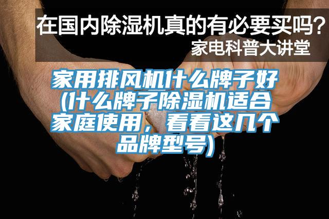 家用排風機什么牌子好(什么牌子除濕機適合家庭使用，看看這幾個品牌型號)