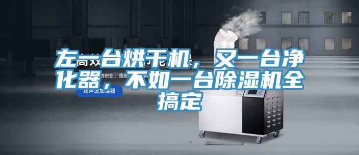 左一臺烘干機，又一臺凈化器，不如一臺除濕機全搞定