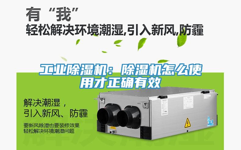 工業(yè)除濕機：除濕機怎么使用才正確有效