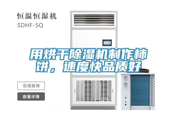 用烘干除濕機(jī)制作柿餅，速度快品質(zhì)好
