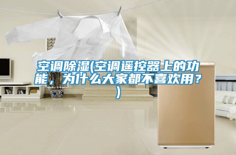 空調(diào)除濕(空調(diào)遙控器上的功能，為什么大家都不喜歡用？)