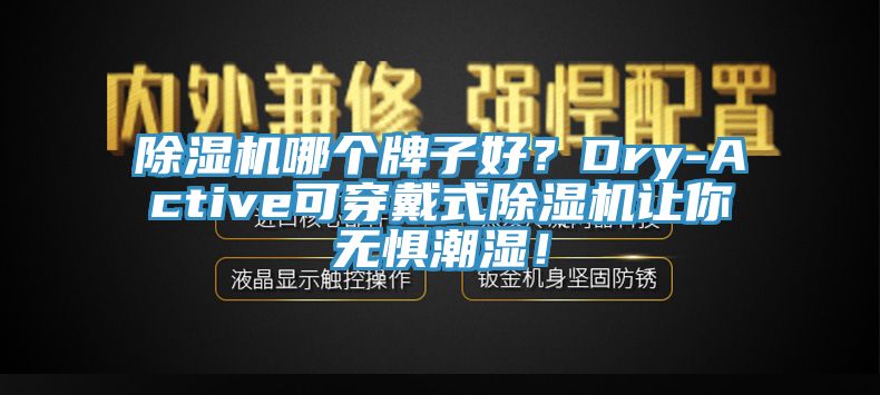 除濕機哪個牌子好？Dry-Active可穿戴式除濕機讓你無懼潮濕！