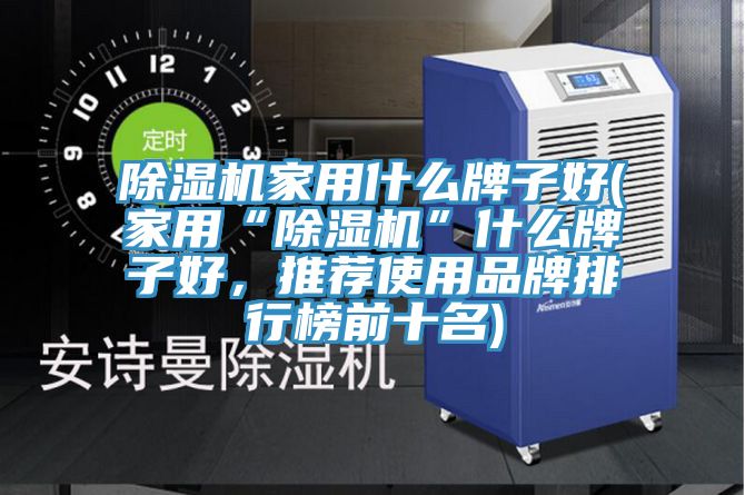 除濕機(jī)家用什么牌子好(家用“除濕機(jī)”什么牌子好，推薦使用品牌排行榜前十名)