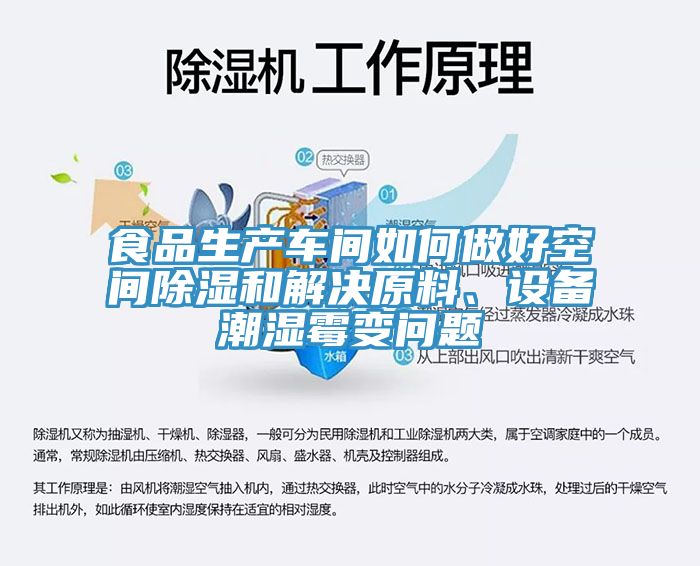 食品生產(chǎn)車間如何做好空間除濕和解決原料、設(shè)備潮濕霉變問題